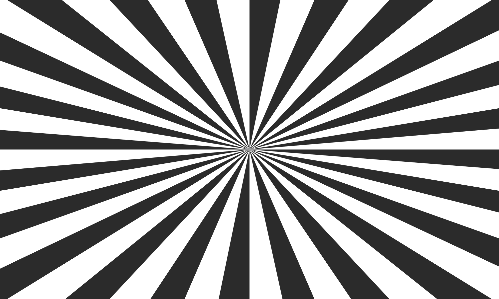 Radial lines for comic on transparent background.